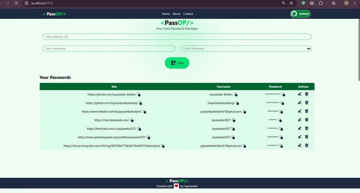 PassOP password manager preview image